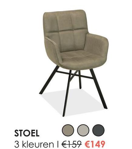 STOEL
3 kleuren | €159 €149