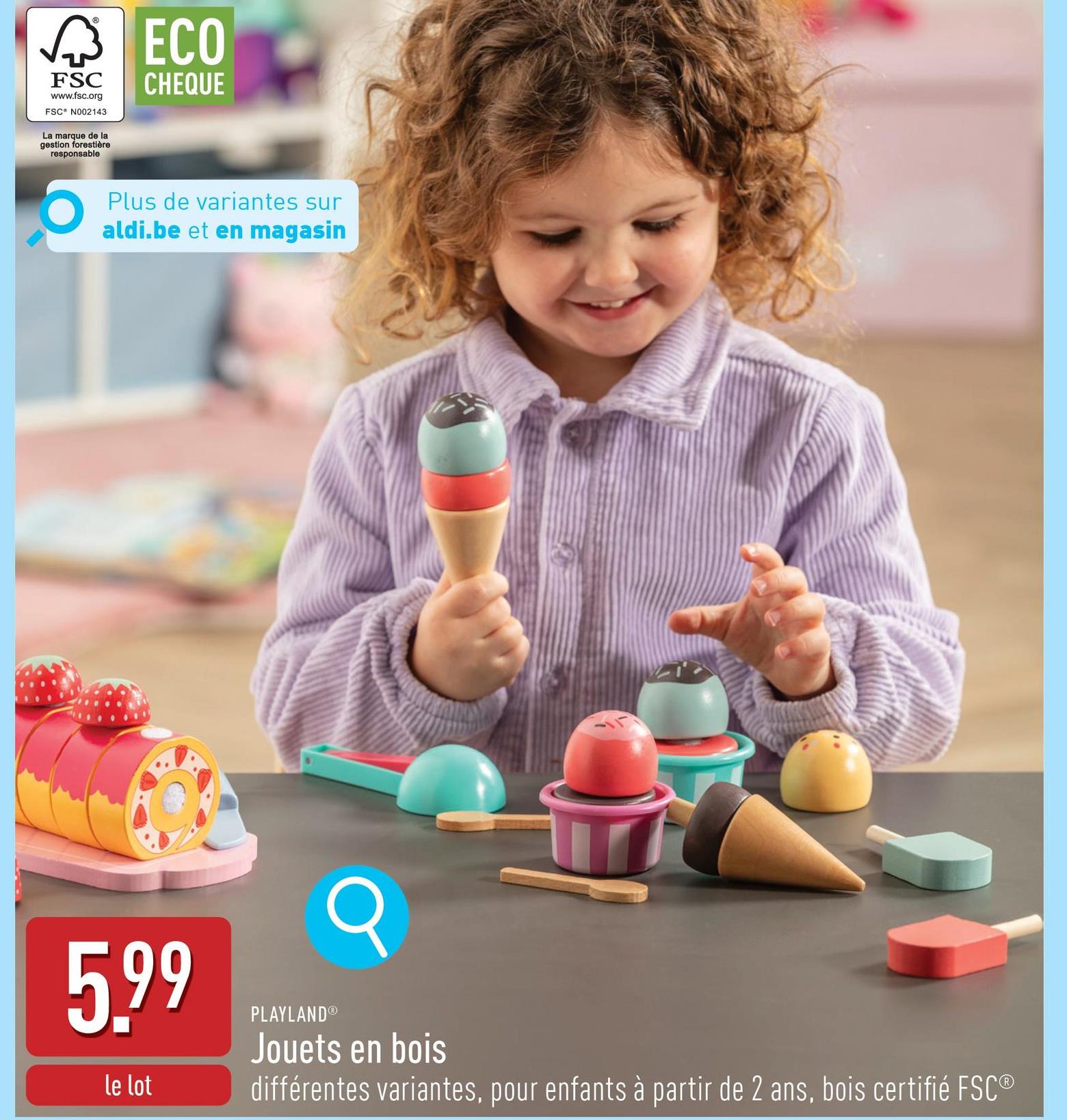 Jouets en bois favorise la motricité et la créativité de manière ludique, choix entre différentes variantes, convient aux enfants à partir de 2 ans, bois certifié FSC®