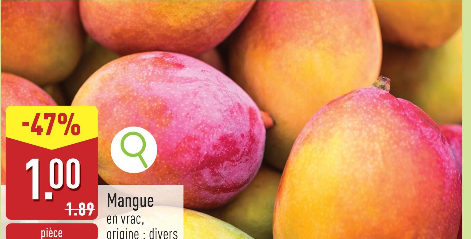 Mangue en vrac, origine : divers