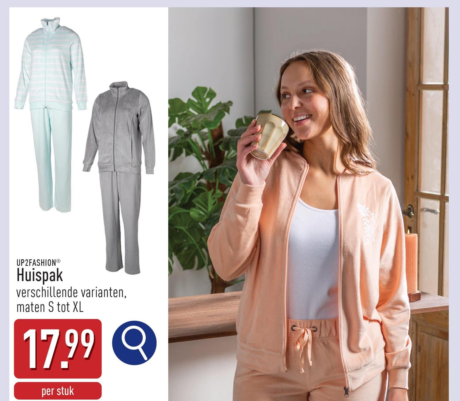 Huispak katoen/polyester, regular fit, keuze uit verschillende varianten, maten S tot XL, OEKO-TEX®-gecertificeerd