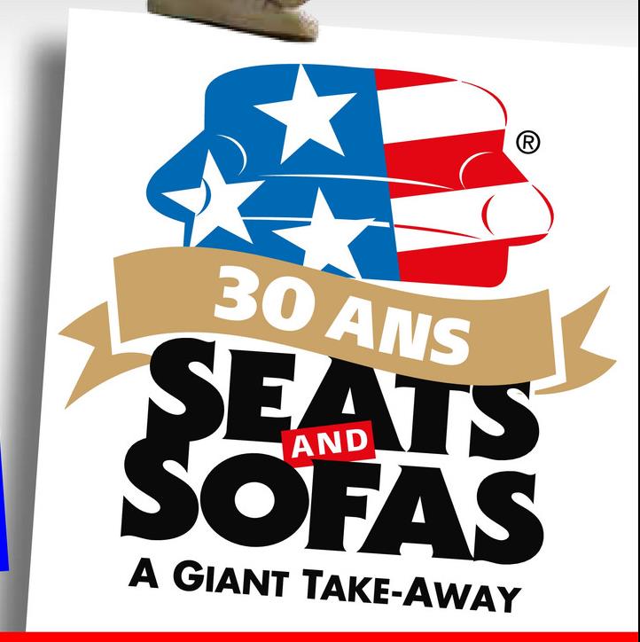 30 ANS
SEATS
SOFAS
A GIANT TAKE-AWAY