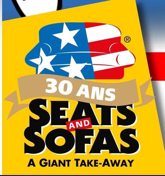 30 ANS
SEATS
SOFAS
A GIANT TAKE-AWAY