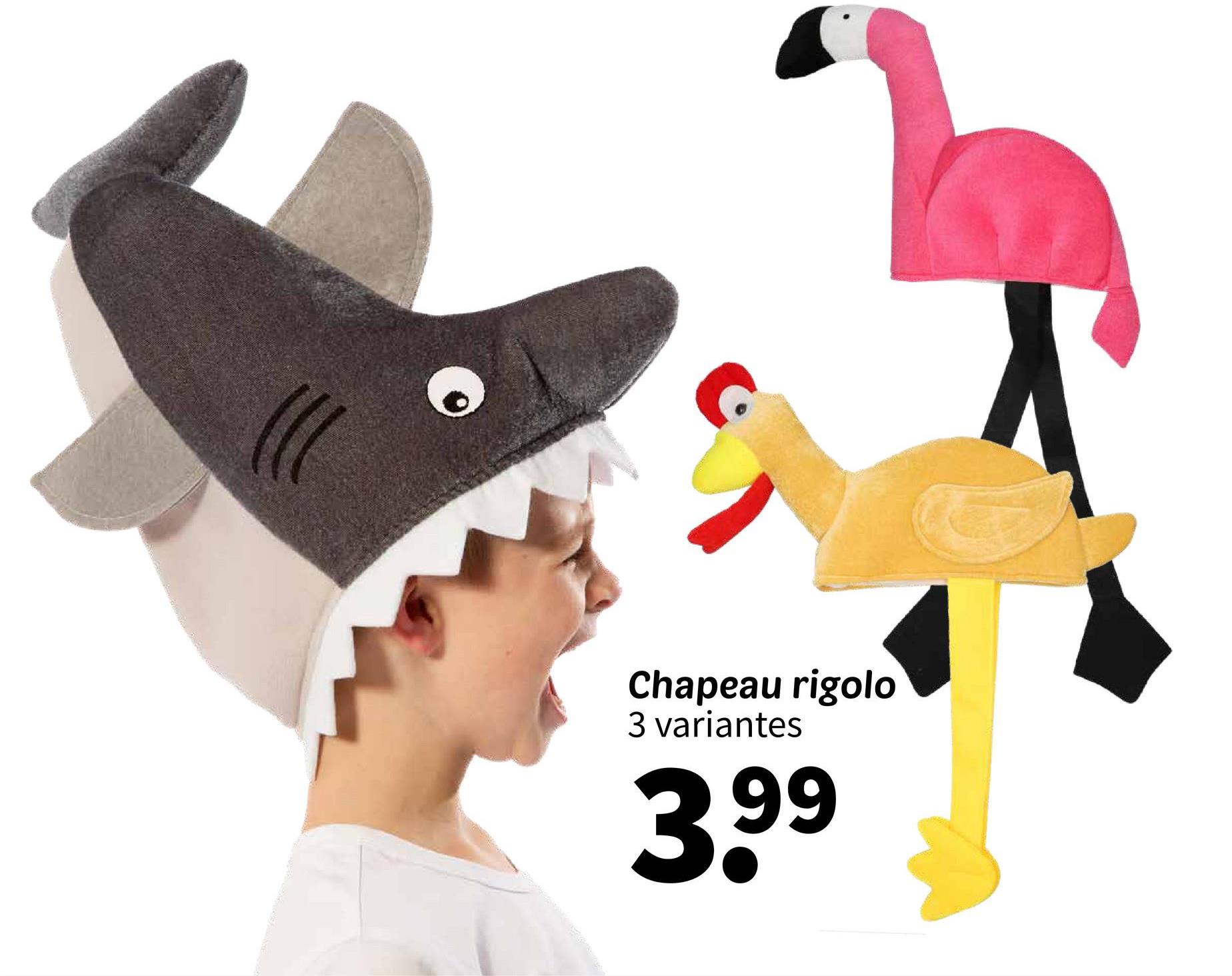 Chapeau rigolo
3 variantes
3.99