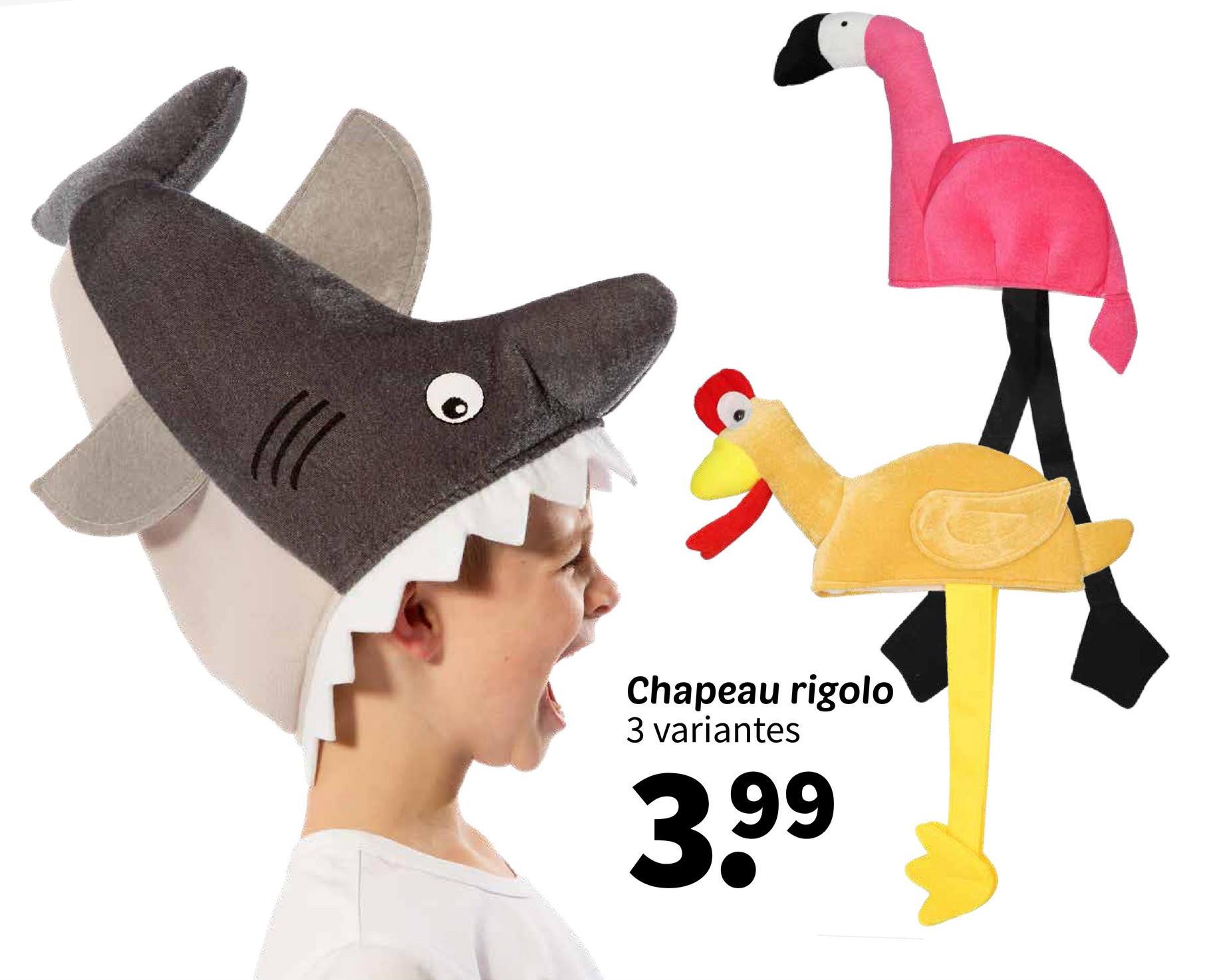 Chapeau rigolo
3 variantes
3.99