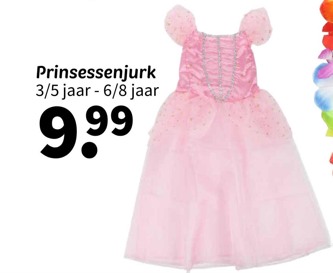 Prinsessenjurk
3/5 jaar - 6/8 jaar
9.99