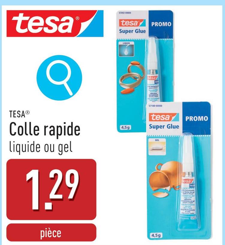 Colle rapide choix entre colle liquide et gel