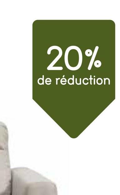 20%
de réduction