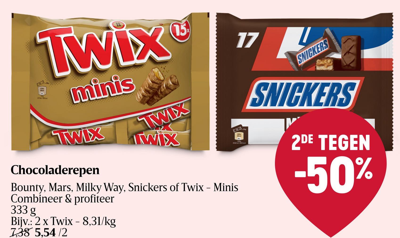 Chocolade | Minis | Repen TWIX MINIS 333g