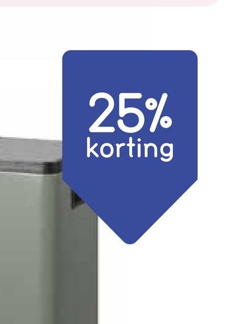 25%
korting