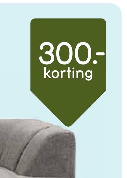 300.-
korting