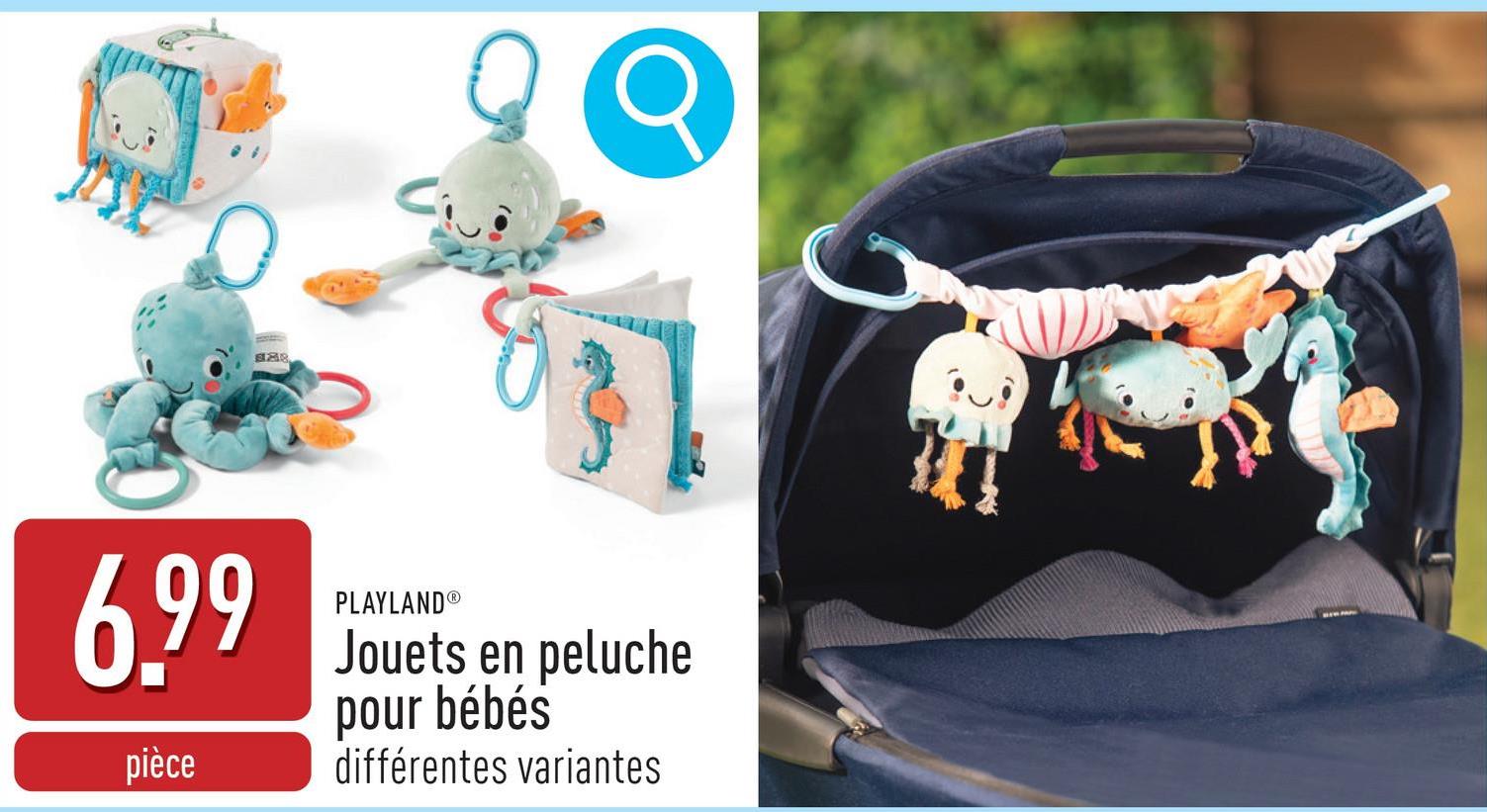 Jouets en peluche pour bébés choix entre différentes variantes