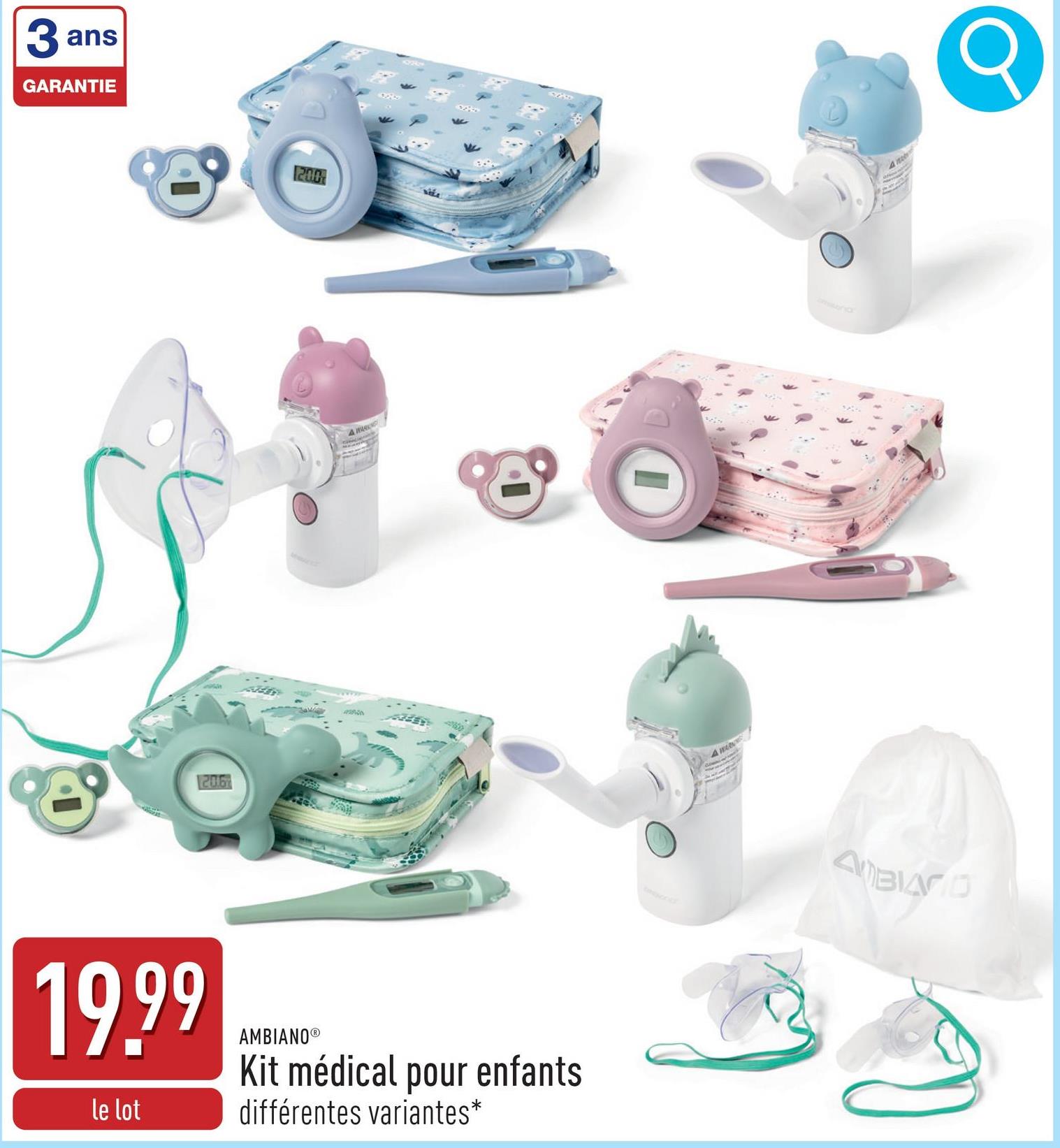 Kit médical pour enfants choix entre différentes variantes*