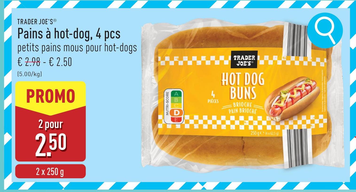 Pains à hot-dog, 4 pcs petits pains mous pour hot-dogs