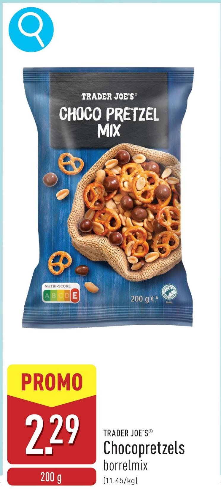 Chocopretzels borrelmix