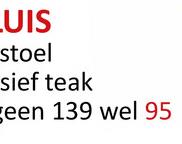 UIS
stoel
sief teak
geen 139 wel 95