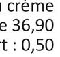 crème
e 36,90
t: 0,50