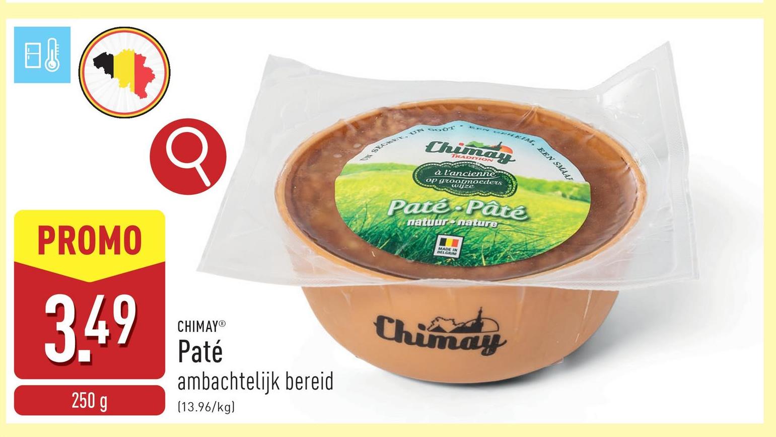 Paté ambachtelijk bereide paté uit de Ardennen