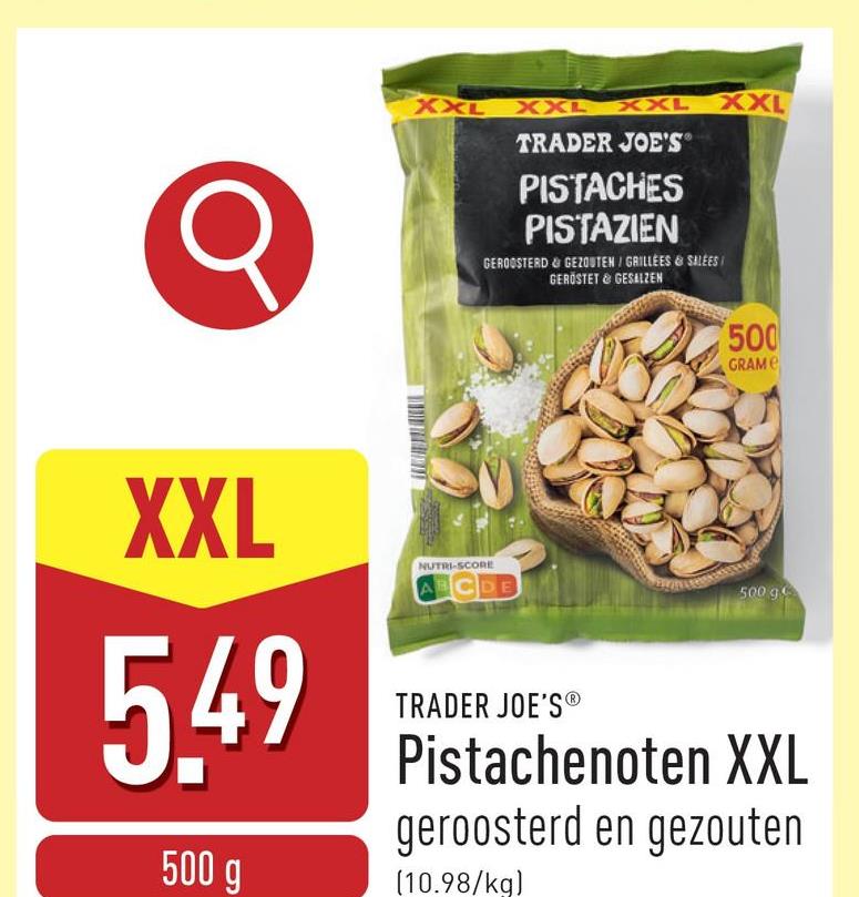 Pistachenoten XXL geroosterd en gezouten