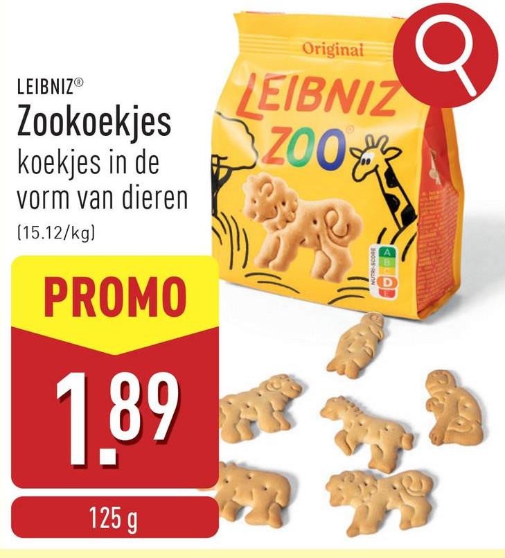 Zookoekjes koekjes in de vorm van dieren