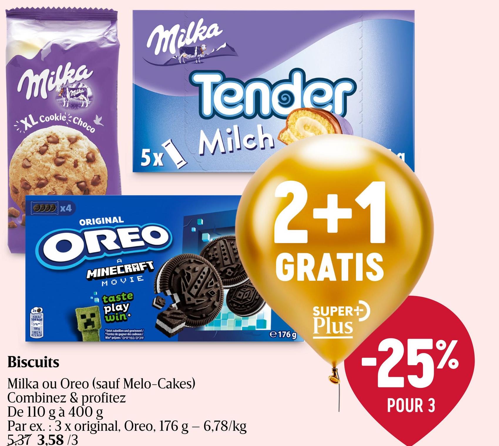 Biscuits | Original | 16 Pcs Au chocolat, fourrés à la crème vanille | Biscuits | Petits biscuits cacaotés, fourrés à 29% d'une crème vanille.