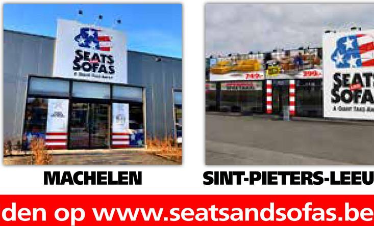 SEATS
SOFAS
749
SEAT:
SOFA
MACHELEN
SINT-PIETERS-LEEU
den op www.seatsandsofas.be