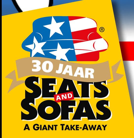 30 JAAR
SEATS
AND
SOFAS
A GIANT TAKE-AWAY