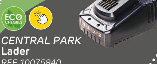 ECO
CHEQUES
CENTRAL PARK
Lader
REF 10075840
33