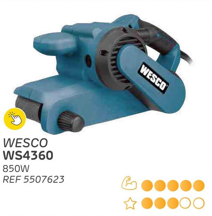 WESCO
WS4360
850W
REF 5507623
WESCO