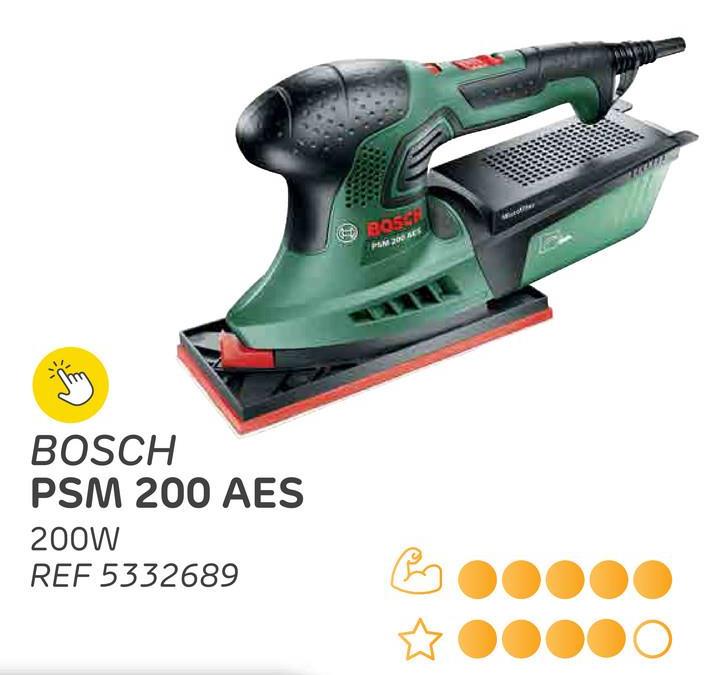 BOSCH
PSM 200 AES
200W
REF 5332689
ROSER
PAM 200 AT
B