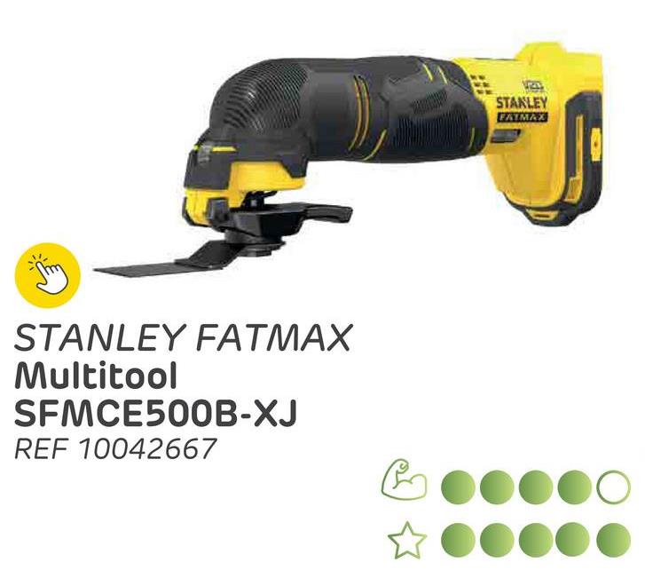 STANLEY FATMAX
Multitool
SFMCE500B-XJ
REF 10042667
STANLEY
FATMAX