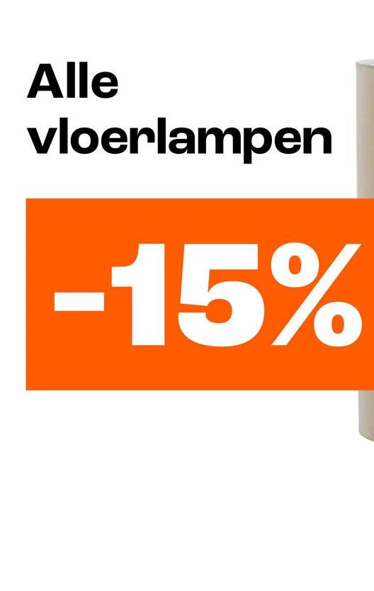 Alle
vloerlampen
-15%