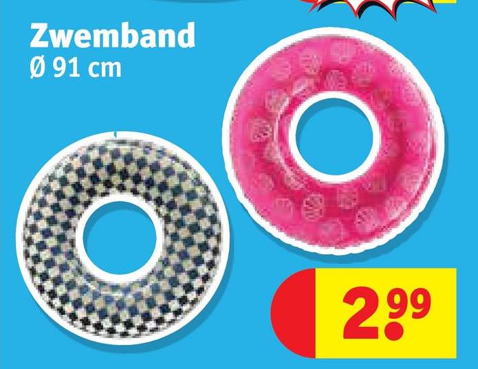 Zwemband
Ø 91 cm
2,99