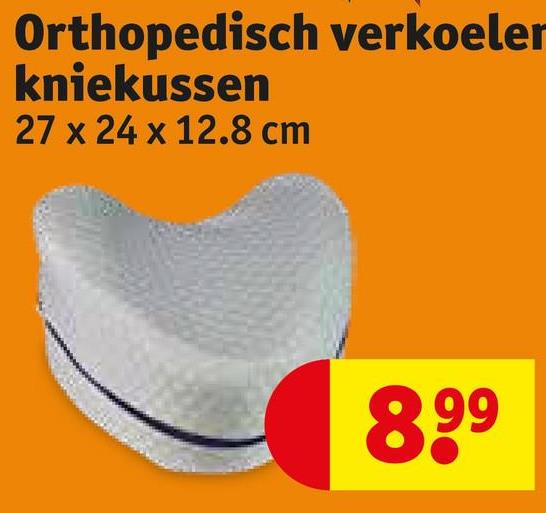Orthopedisch verkoeler
kniekussen
27 x 24 x 12.8 cm
8,99