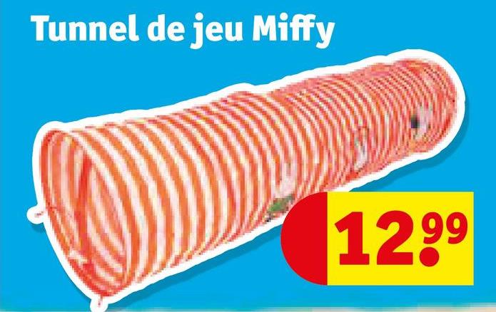Tunnel de jeu Miffy
1299