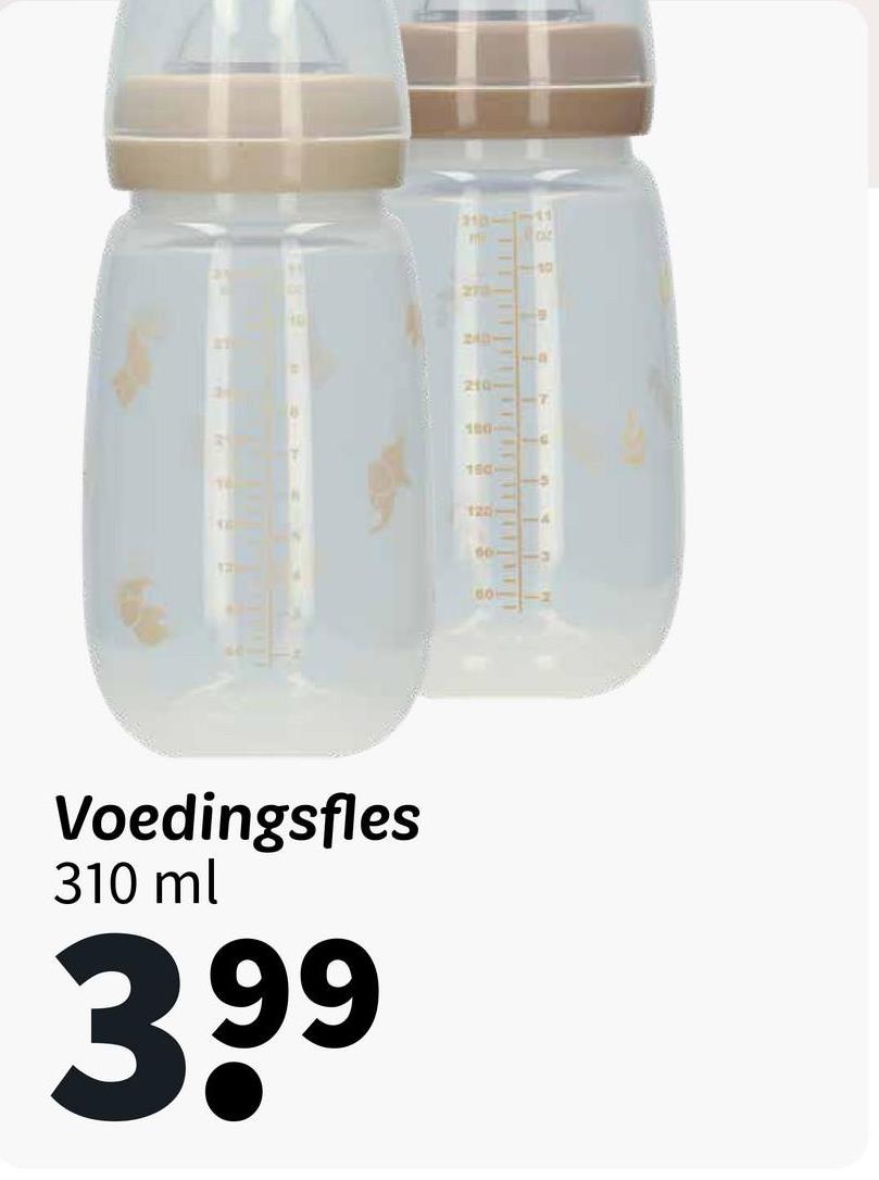 2
100
210-1-11
270-
BB
210-
100-
2
T
160-
+
16
IN
120-
4
S
10-
3
60-> 2
Voedingsfles
310 ml
3.99