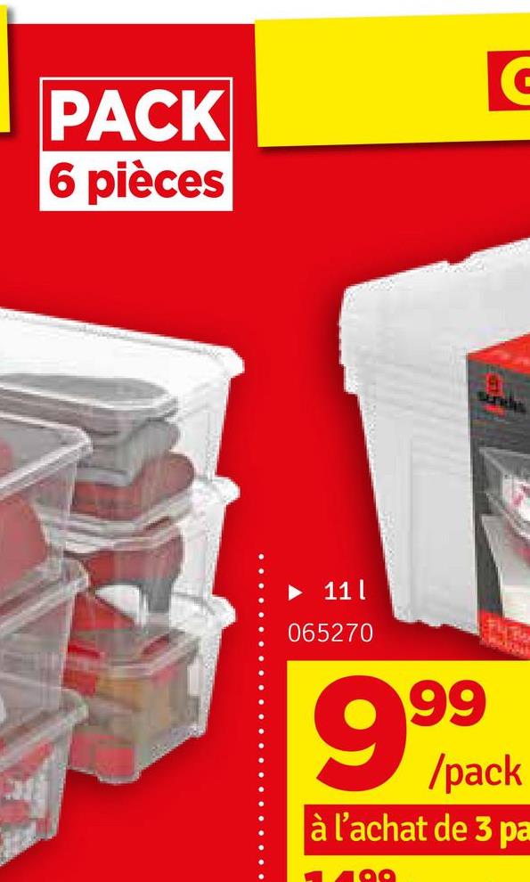 PACK
6 pièces
C
Sericks
►11
065270
999
/pack
à l'achat de 3 pa