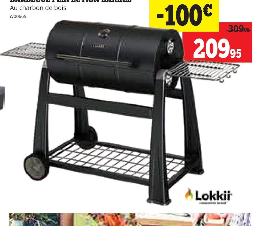 Au charbon de bois
c/00665
30995
-100€
20995
Lokkii