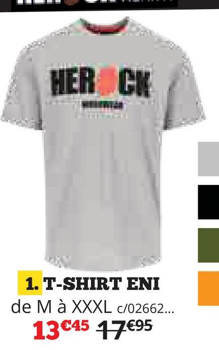 HER CK
1. T-SHIRT ENI
de Mà XXXL C/02662...
13€45 17€95