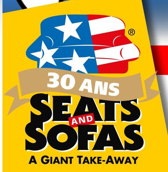 30 ANS
SEATS
AND
SOFAS
A GIANT TAKE-AWAY