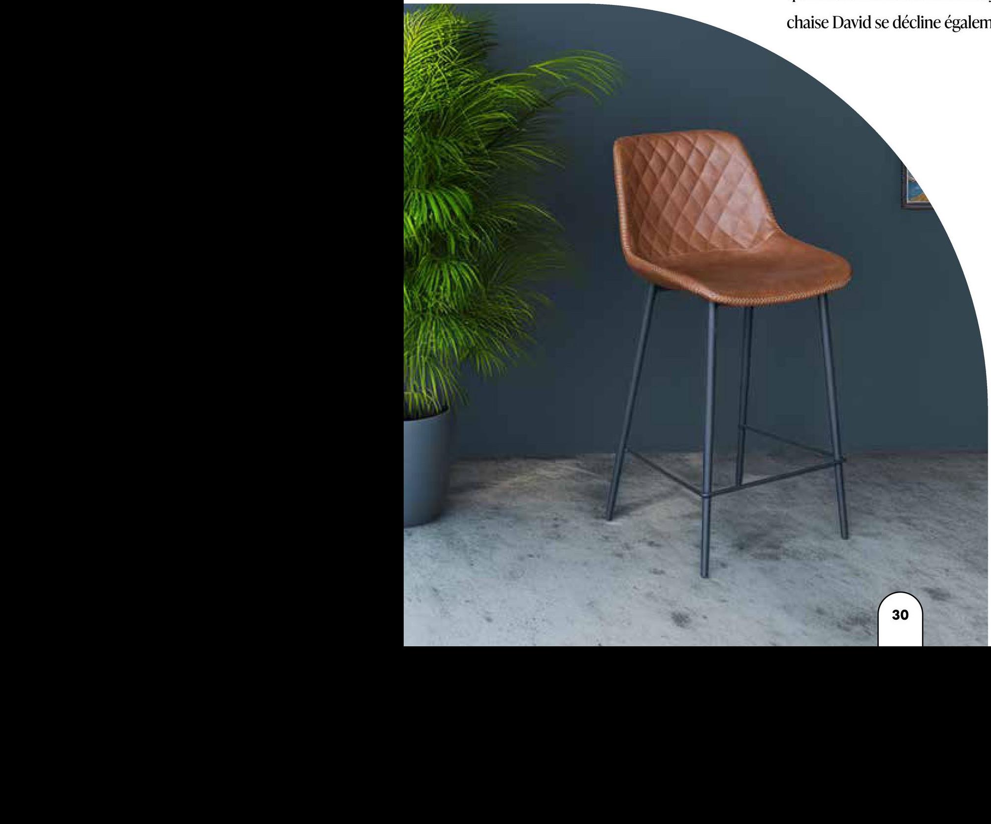 30
30
chaise David se décline égalem
