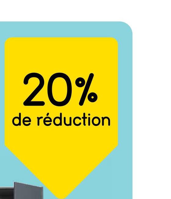 20%
de réduction