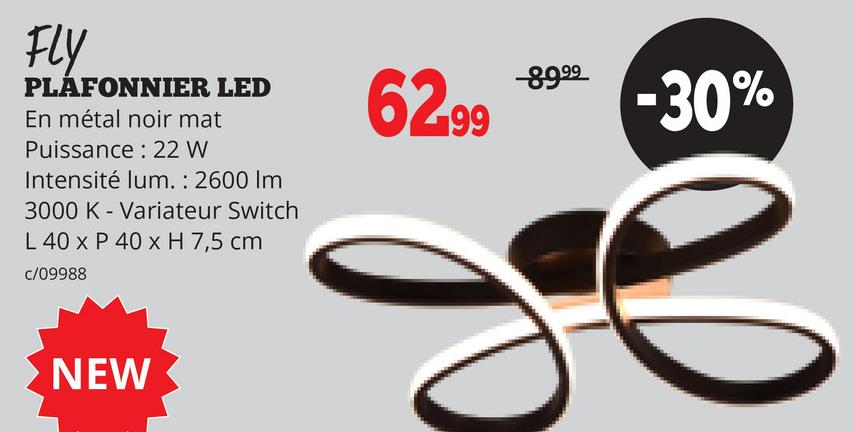 FLY PLAFONNIER LED