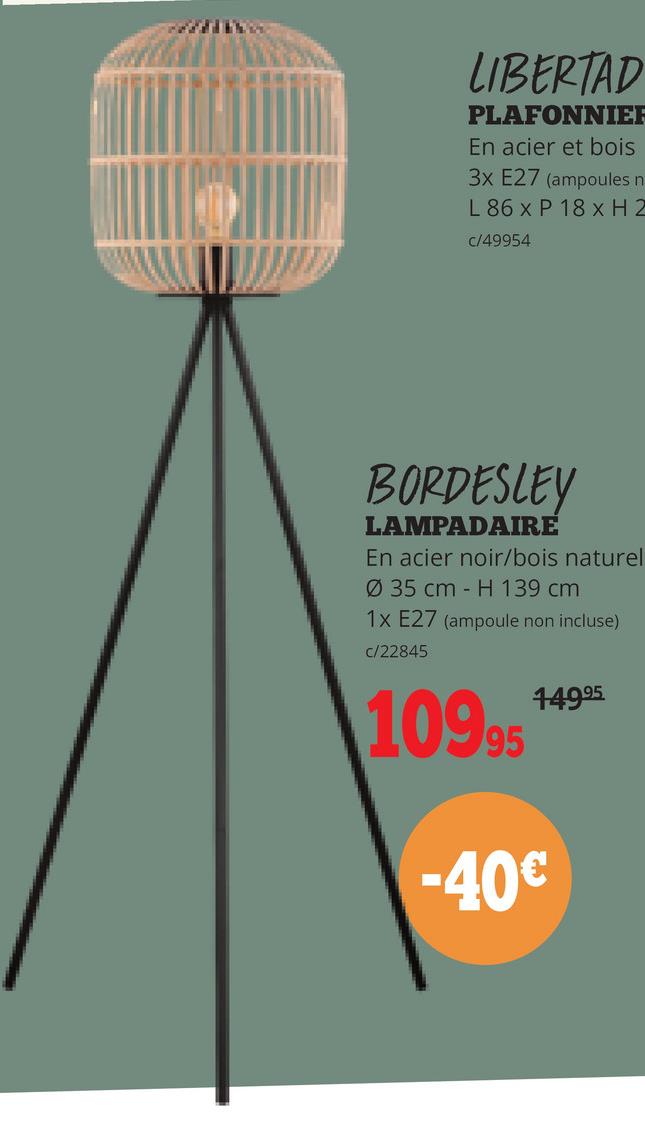 BORDESLEY LAMPADAIRE
