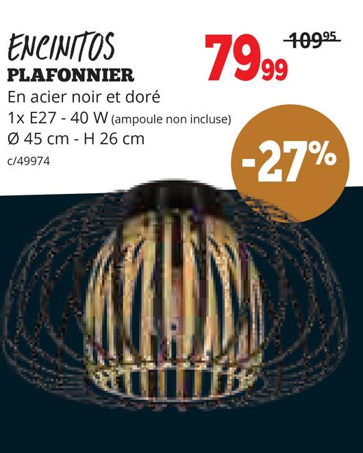ENCINTOS PLAFONNIER