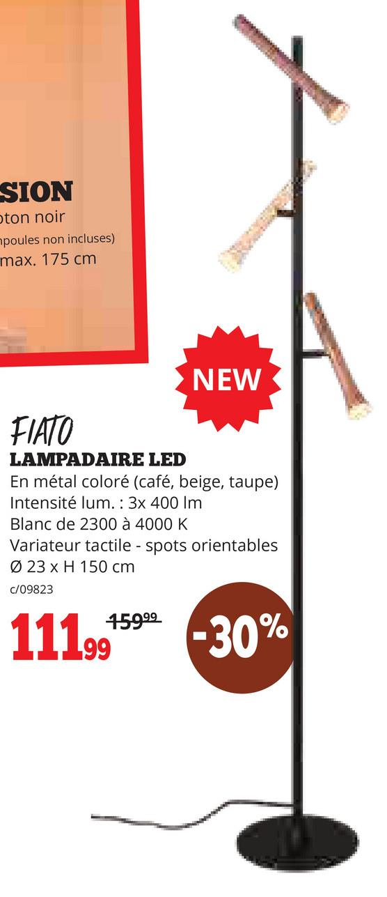 FIATO LAMPADAIRE LED