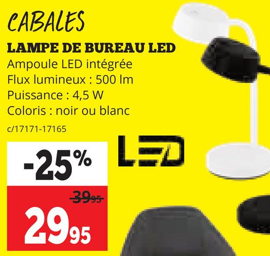 LAMPE DE BUREAU LED