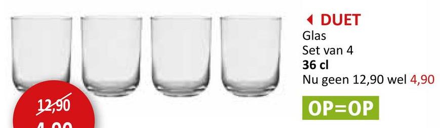 DUET Glas