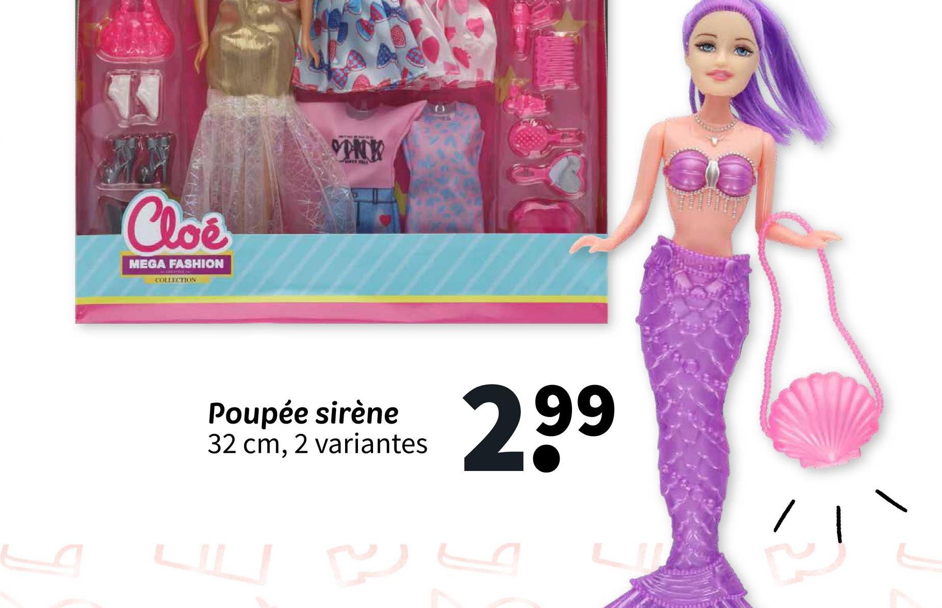 Poupée sirène