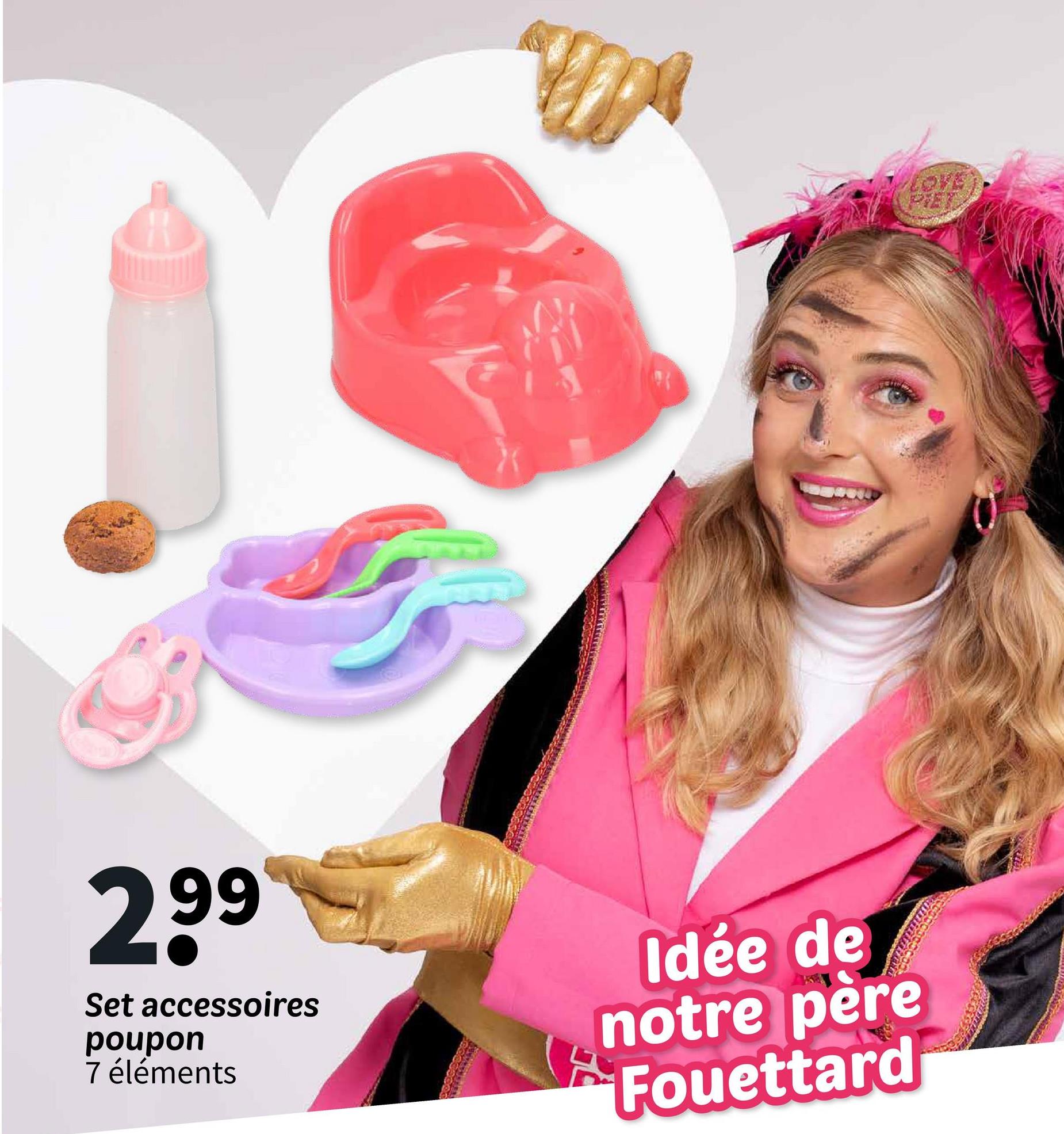 Set accessoires poupon