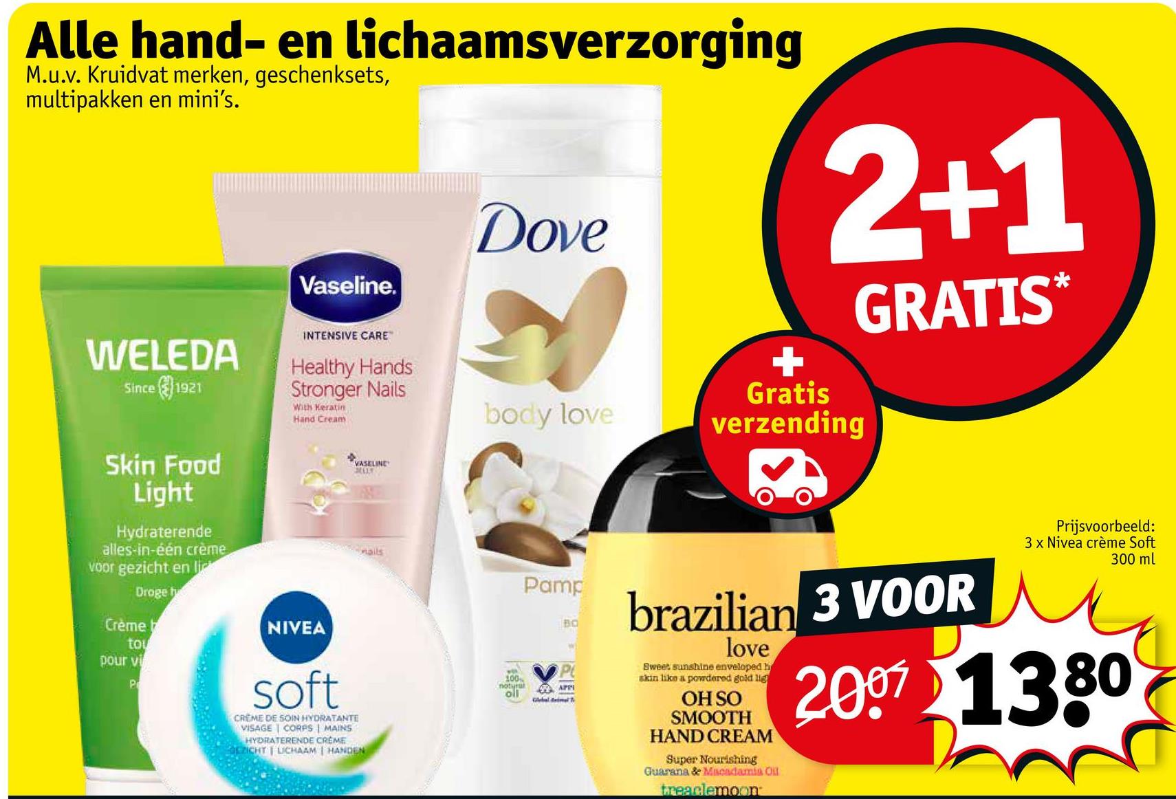 Alle hand- en lichaamsverzorging